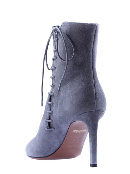 Tronchetto in suede con lacci L'AUTRE CHOSE | OSK10985WP05401047CEMENTO